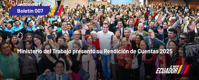 MINISTERIO DEL TRABAJO PRESENTÓ SU RENDICIÓN DE CUENTAS 2025