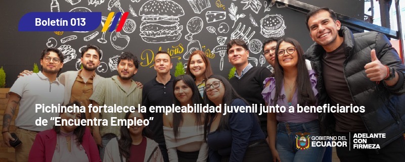 Pichincha fortalece la empleabilidad juvenil junto a beneficiarios de Encuentra Empleo