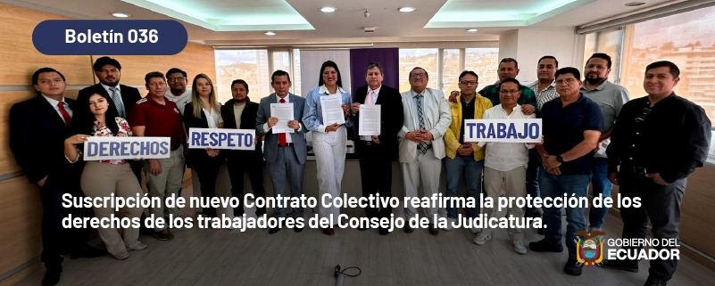 Suscripción de nuevo Contrato Colectivo