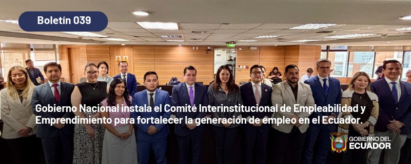 Gobierno Nacional instala el Comité Interinstitucional de Empleabilidad y Emprendimiento